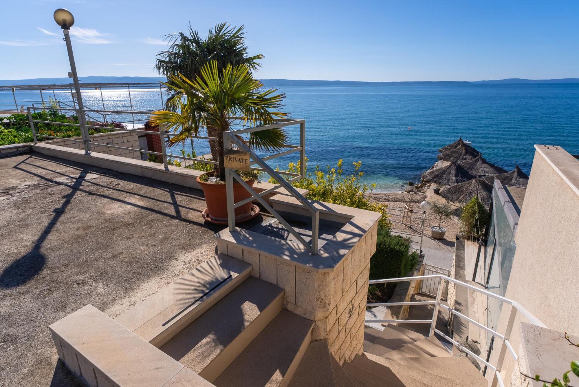 Seaside Ante Apartments Подстрана Екстер'єр фото